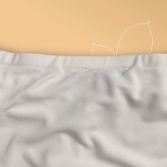 FOREVER 21 Women White Long-sleeve Off The Shoulder Bodysuit Small - Picture 5 of 9